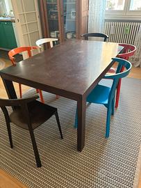 Tavolo legno massello allungabile