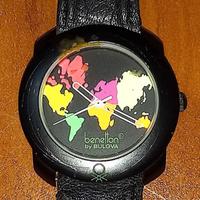 OROLOGIO BENETTON BY BULOVA MOD. DEP. MAPPA MONDO