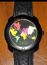 OROLOGIO BENETTON BY BULOVA MOD. DEP. MAPPA MONDO