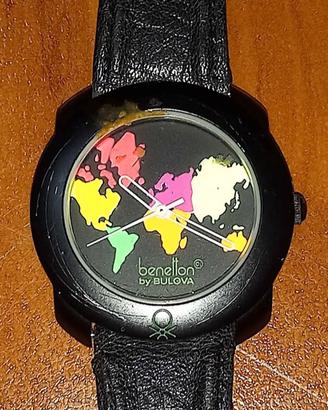 OROLOGIO BENETTON BY BULOVA MOD. DEP. MAPPA MONDO
