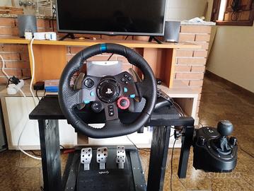 Postazione Sim Racing + Ps4 + volante +  giochi 