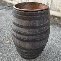 Botte barrique dell’800 con portafiori