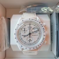 Omega x Swatch Mission to the Moonphase Bianco
