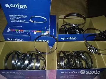 25x FASCETTA METALLICA BANDA 12MM 100-120