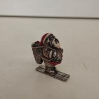 Babbo Natale in argento 925 e smalto