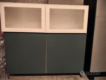 credenza soggiorno Besta Ikea 