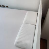 Letto malm + materasso abygda