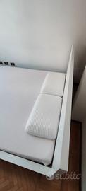 Letto malm + materasso abygda