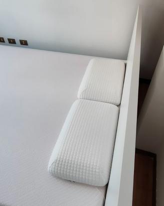 Letto malm + materasso abygda