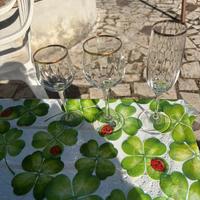 Bicchieri in cristallo