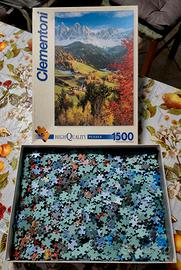 Puzzle 1500 Pezzi Clementoni - Paesaggio Dolomiti