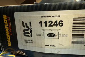 Marmitta/Silenziatore MagnaFlow Universale 11246