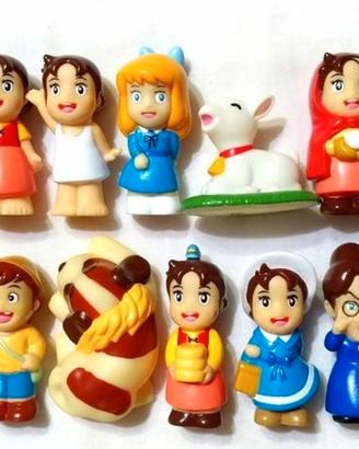set figure Heidi Tomy + personaggio segreto 