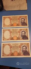 REPUB  ITALIANA BANCONOTE LIRE 10.000 MICHELANGELO