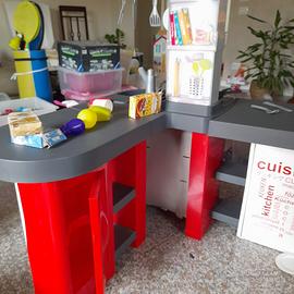 CUCINETTA SMOBY TEFAL STUDIO XXL ROSSA + ACCESSORI