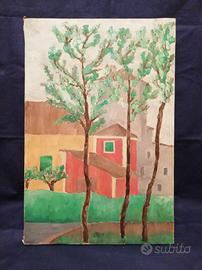 Quadro con Tre Alberi di Torlai Roberto