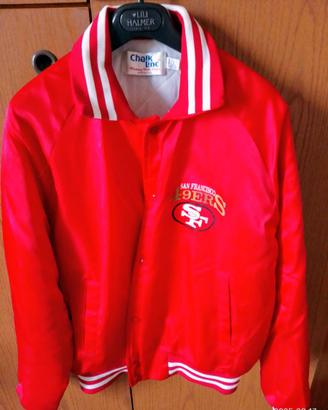 GIUBBOTTO FOOTBALL AMERICANO SAN FRANCISCO 49ERS