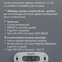 🌡️ Termometro Digitale Professionale HANNA HI147