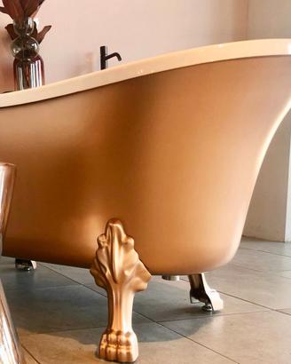 Vasca da bagno Retrò freestanding METAL
