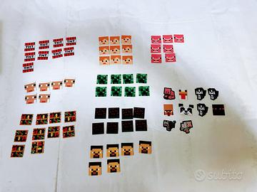 Lotto toppe adesive abiti minecraft 2025