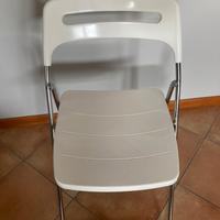 Sedia pieghevole Ikea Nisse ROTTA