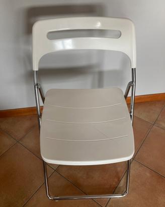 Sedia pieghevole Ikea Nisse ROTTA