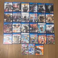 Lotto da 27 giochi per PS4 (!PREZZO TRATTABILE!)