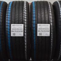 4 pneumatici bridgestone 205/55 r16 91v tu14182