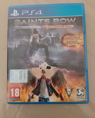 Saints Row SR IV RE-ELECTED & GAT OUT OF HELL PS4