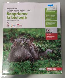 libro scolastico : Scopriamo la biologia