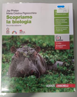 libro scolastico : Scopriamo la biologia