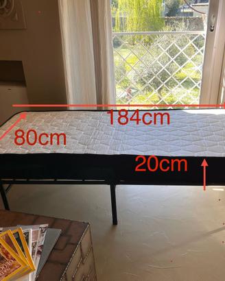 Materassi singoli con rete