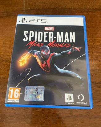 videogioco per ps5 SPIDER-MAN miles morales