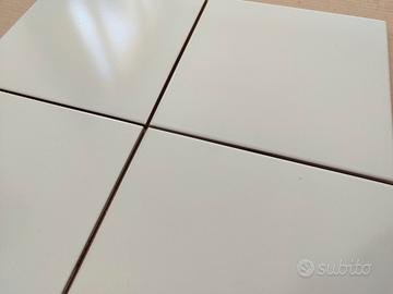 Piastrella Mattonella bianca semiopaca