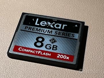 Lexar Scheda CF 8-GB 200x Premium 30-MB/s