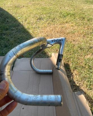 Manubrio bici corsa Vicini vintage