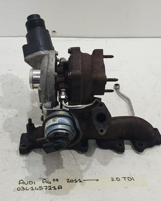 TURBINA AUDI A4 Avant (8K5) 03L145721A CJC Diesel
