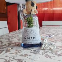 lampada bottiglia Gin