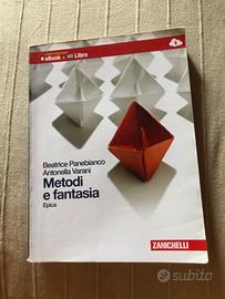 Libro di italiano "metodi e fantasia" epica