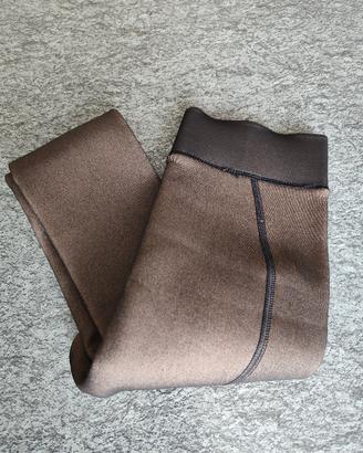 calze felpate collant - bronzo 
