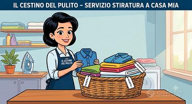 Signora per stiro