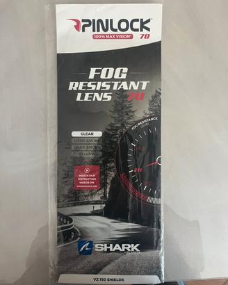 Pinlock per casco shark vz 150