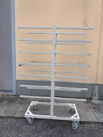 CARRELLO CON RIPIANI