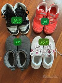 Scarpe bambina numero 36/37