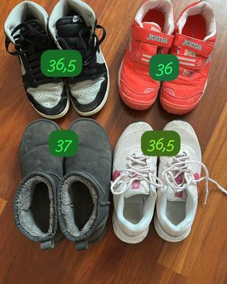 Scarpe bambina numero 36/37