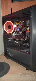Pc gaming fisso + momitor + cuffie