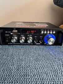 Stereo audio amplifier
