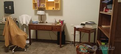 scrivania antica legno