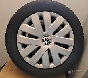 Cerchi in ferro R15 + Copricerchi Volkswagen