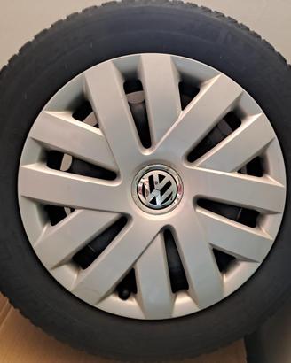 Cerchi in ferro R15 + Copricerchi Volkswagen